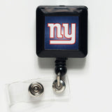 New York Giants Badge Holder Retractable Square-0