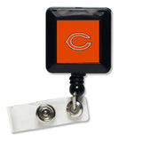 Chicago Bears Badge Holder Retractable Square-0
