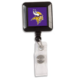 Minnesota Vikings Badge Holder Retractable Square-0