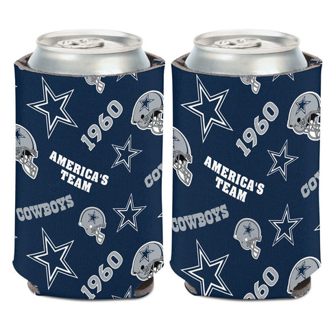 Dallas Cowboys Can Cooler Scatterprint Design-0
