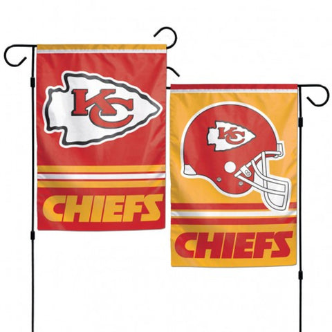 Kansas City Chiefs Flag 12x18 Garden Style 2 Sided-0