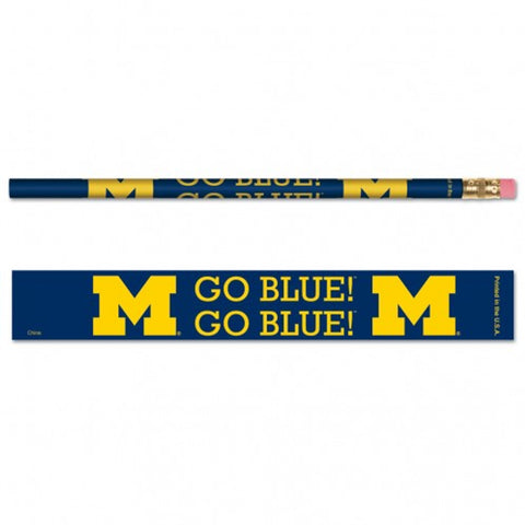 Michigan Wolverines Pencil 6 Pack-0