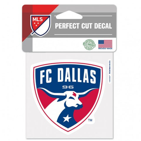 FC Dallas Decal 4x4 Perfect Cut Color-0