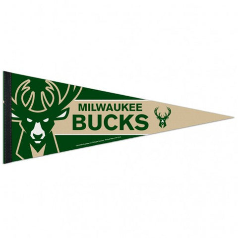 Milwaukee Bucks Pennant 12x30 Premium Style-0