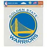 Golden State Warriors Decal 8x8 Die Cut Color-0
