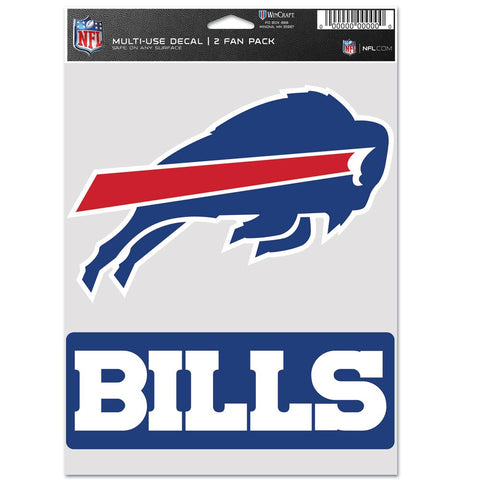 Buffalo Bills Decal Multi Use Fan 2 Pack-0
