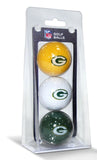 Green Bay Packers 3 Pack of Golf Balls-0