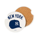 New York Yankees Car Coaster Set 2 Pack-1