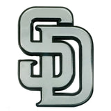 San Diego Padres Auto Emblem Premium Metal Chrome Special Order-0