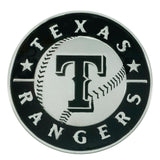 Texas Rangers Auto Emblem Premium Metal Chrome Special Order-0