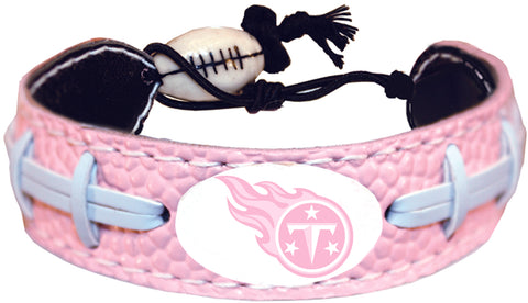 Tennessee Titans Bracelet Pink Football CO-0