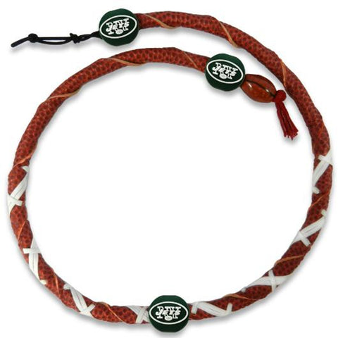 New York Jets Necklace Spiral Football CO-0