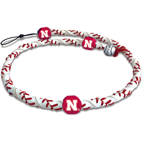 Nebraska Cornhuskers Necklace Frozen Rope Classic Baseball CO-0