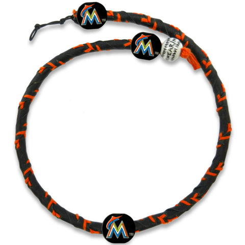 Miami Marlins Necklace Frozen Rope Team Color Baseball CO-0