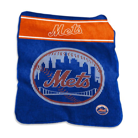 New York Mets Blanket 60x80 Raschel Throw-0
