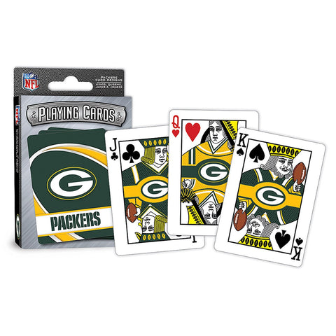 Green Bay Packers Playing Cards Logo-0