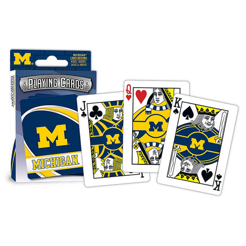Michigan Wolverines Playing Cards Logo-0