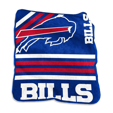Buffalo Bills Blanket 50x60 Raschel Throw-0