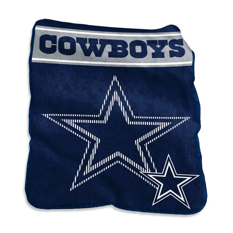 Dallas Cowboys Blanket 60x80 Raschel Throw-0