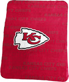 Kansas City Chiefs Blanket 50x60 Fleece Classic-0