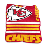 Kansas City Chiefs Blanket 50x60 Raschel Throw-0