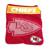 Kansas City Chiefs Blanket 60x80 Raschel Throw-0
