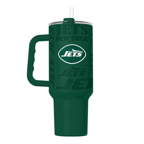 New York Jets Tumbler 40oz Powder Coat Replay-0