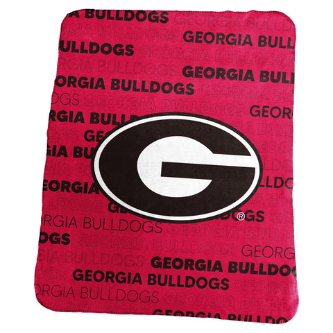 Georgia Bulldogs Blanket 50x60 Fleece Classic-0