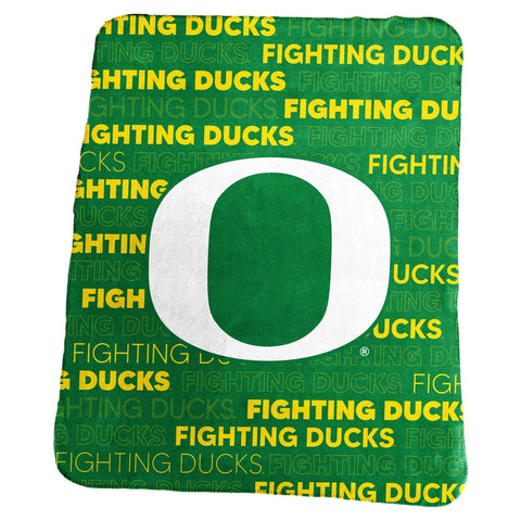 Oregon Ducks Blanket 50x60 Fleece Classic-0