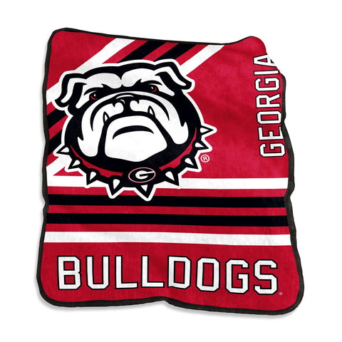 Georgia Bulldogs Blanket 50x60 Raschel Throw-0
