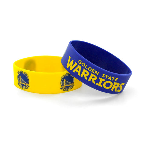 Golden State Warriors Bracelets 2 Pack Wide-0