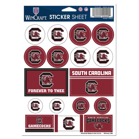 South Carolina Gamecocks Decal Sheet 5x7 Vinyl-0