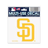 San Diego Padres Decal 3x4 Multi Use-0