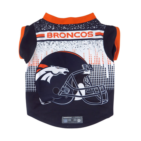Denver Broncos Pet Performance Tee Shirt Size M-0