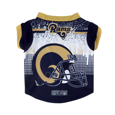 Los Angeles Rams Pet Performance Tee Shirt Size M-0