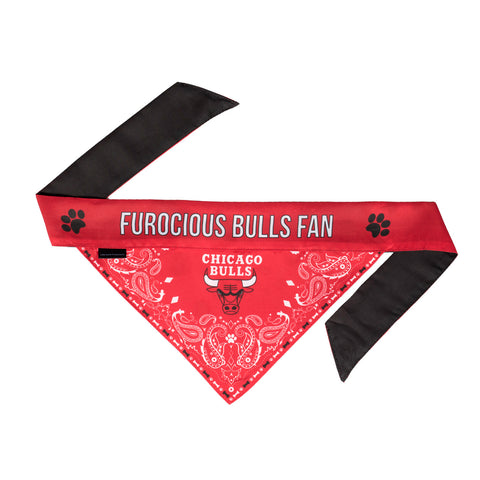 Chicago Bulls Pet Bandanna Size L-0