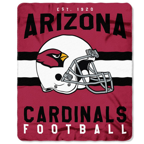 Arizona Cardinals Blanket 50x60 Fleece Singular Design-0