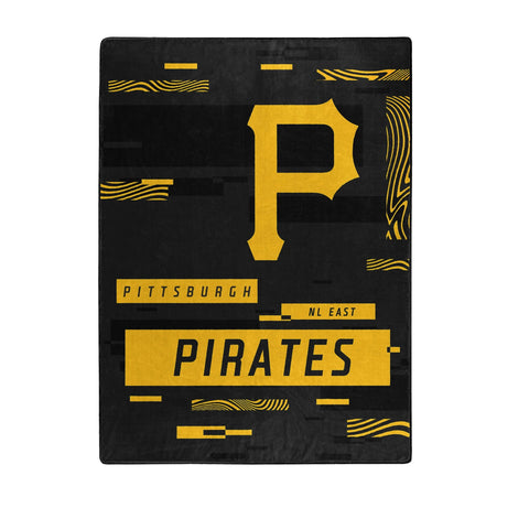 Pittsburgh Pirates Blanket 60x80 Raschel Digitize Design-0
