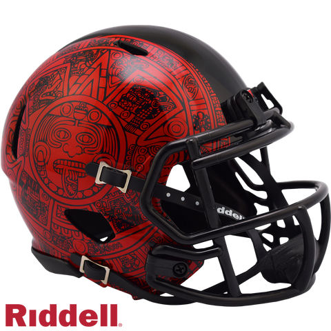 San Diego State Aztecs Helmet Riddell Replica Mini Speed Style-0