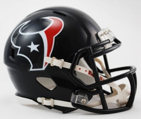 Houston Texans Helmet Riddell Replica Mini Speed Style 2002-2023 Throwback-0