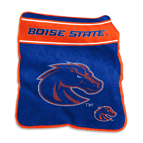 Boise State Broncos Blanket 60x80 Raschel Throw-0