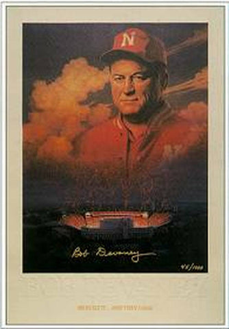 Bob Devaney Autographed Print (Unframed) - Special Order