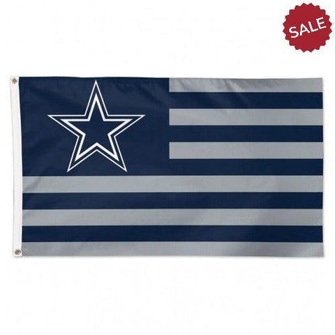 Dallas Cowboys Flag 3x5 Deluxe Americana Design