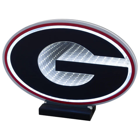 Georgia Bulldogs LED Infinity Logo Light-0