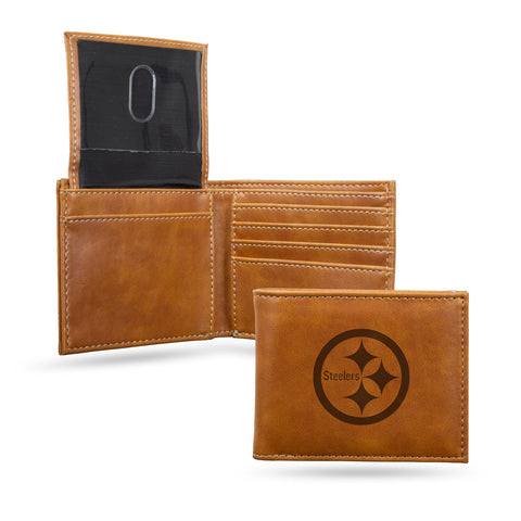 Pittsburgh Steelers Wallet Billfold Laser Engraved-0