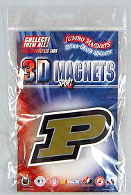 Purdue Boilermakers Jumbo 3D Magnet - Team Fan Cave
