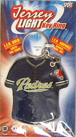 San Diego Padres Keychain - Jersey Keylight - Team Fan Cave
