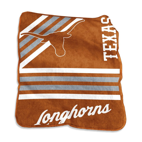 Texas Longhorns Blanket 50x60 Raschel Throw-0