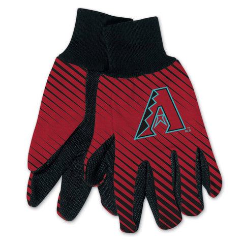 Arizona Diamondbacks Gloves Two Tone Style Adult Size-0