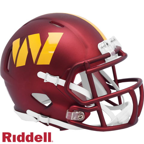 Washington Commanders Helmet Riddell Replica Mini Speed Style-0